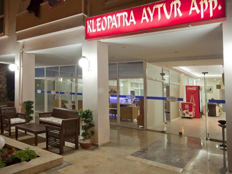 Kleopatra Aytur Apart Hotel Alanya Exterior foto